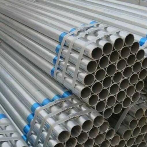 Parede grossa da tubulação de aço de Astm A53 Bs1387 Erw galvanizada para o gás de óleo