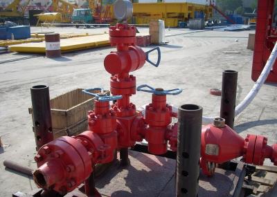 Wellhead Pressure Control Equipment , API 16C Choke Manifold Valve Assembly