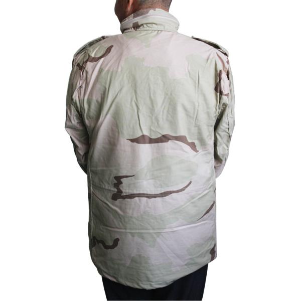Polyester / Cotton M65 tactical Desert Camo Jacket Functional For Saudi Army
