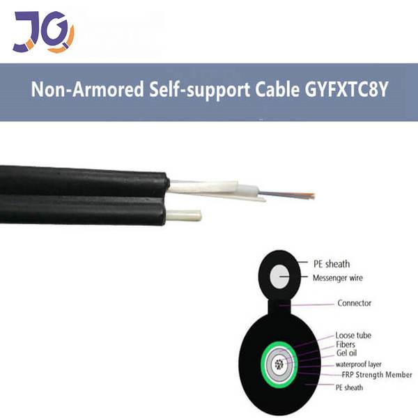 Figura 8 membro de força não metálico FRP do cabo de fibra ótica GYFXTC8Y