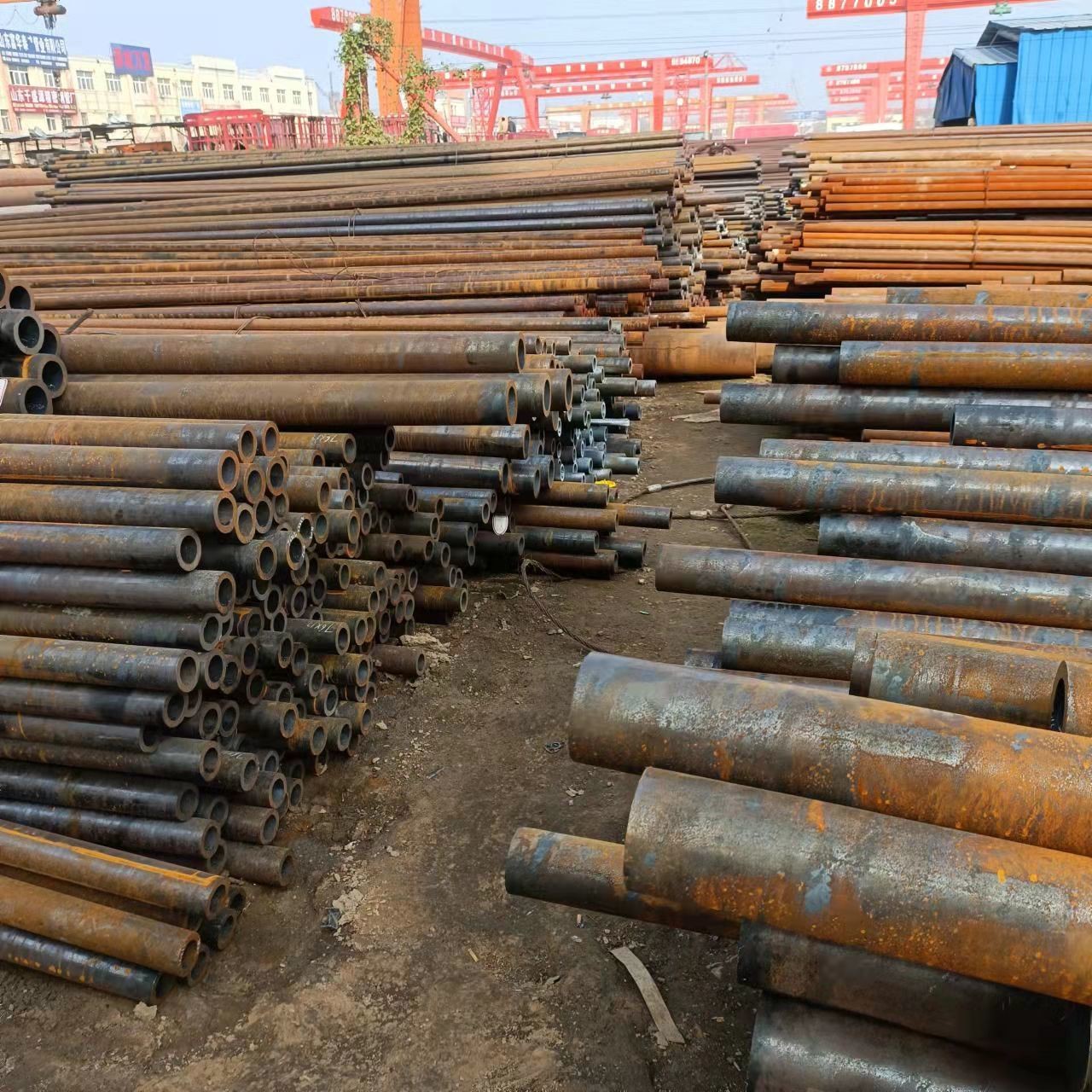 Трубки ASTM A210-C St52.4 легированной стали EN 1,0832 безшовные