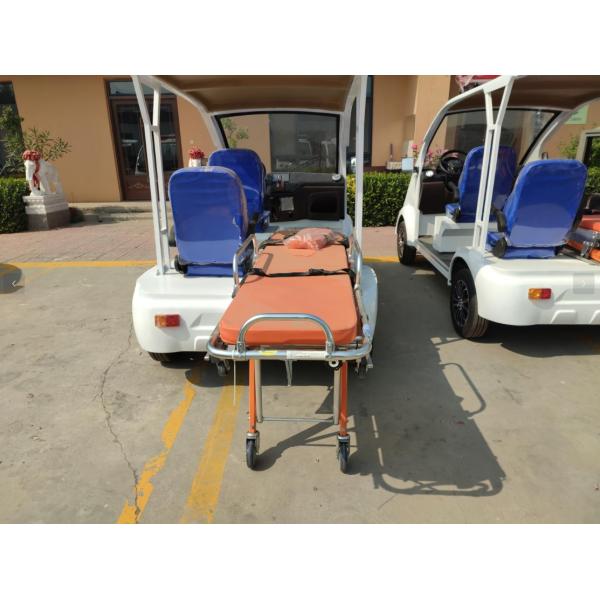 4 personas Urgencias Carritos de golf Ambulancia Batería de litio o batería de plomo-ácido Precio de fábrica con faro LED