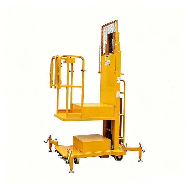 4.5m 200kg Premium Semi Electric Vertical Mast Lift Aerial Order Pickers