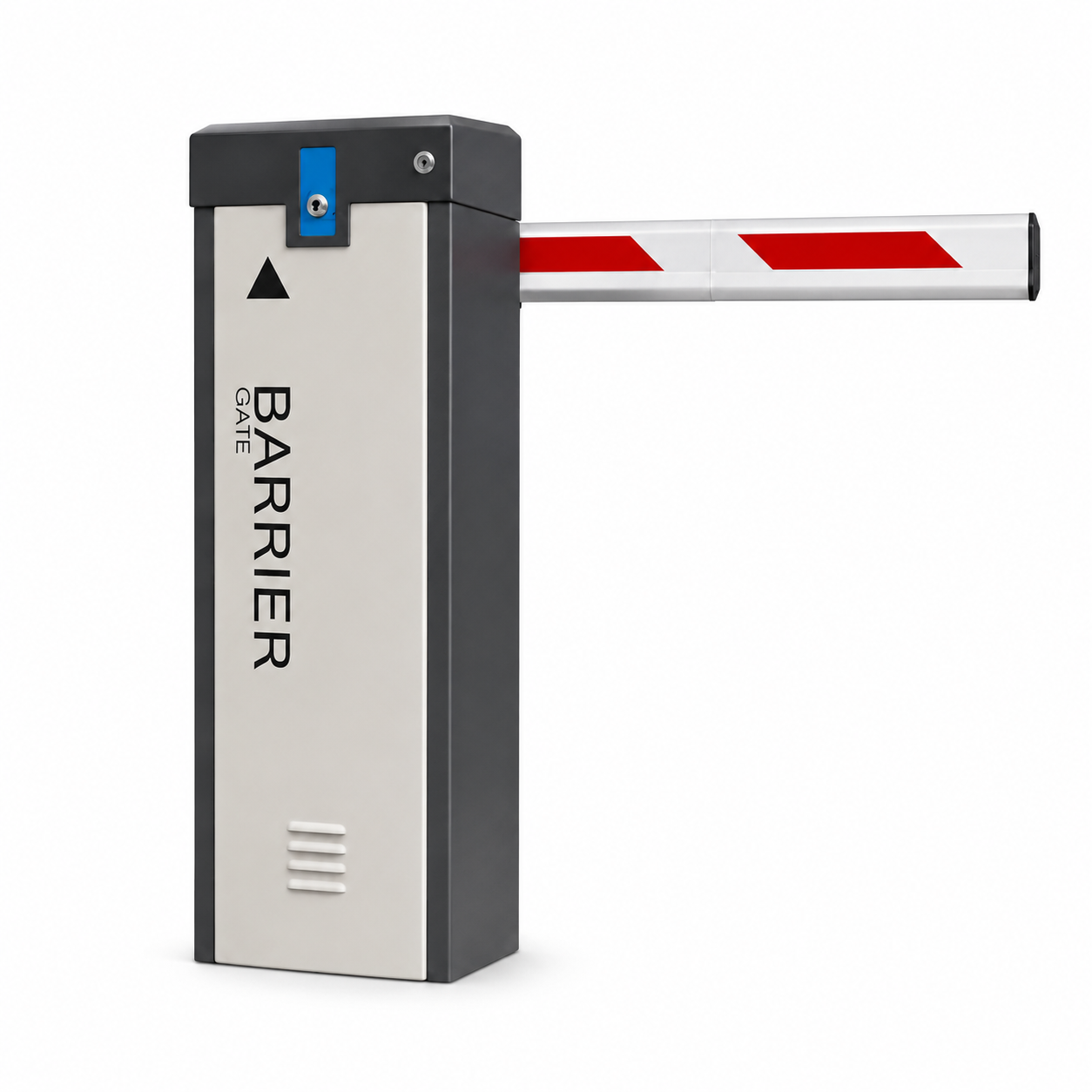 A9 DC Barrier Gate with Brushless Motor, Dual Spring Balance System and 1.5s / 3s / 6s Opening Speed for Parking Access Control