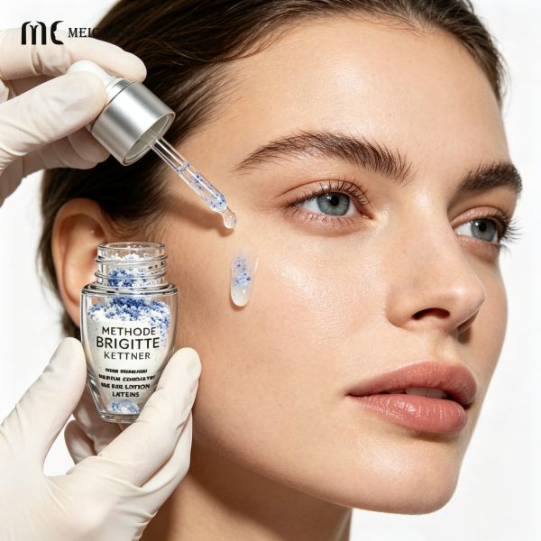 PETG 30ml+3ml Sterile Dual-Chamber Post-Treatment Repair Serum Bottle Mix-on-Use Airless Packaging（MC-901-4）