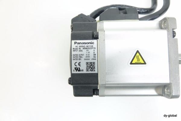 Panasonic  Servo Motor K7  200W 2500p/r Incremental Encoder Motor MSMD022P1S