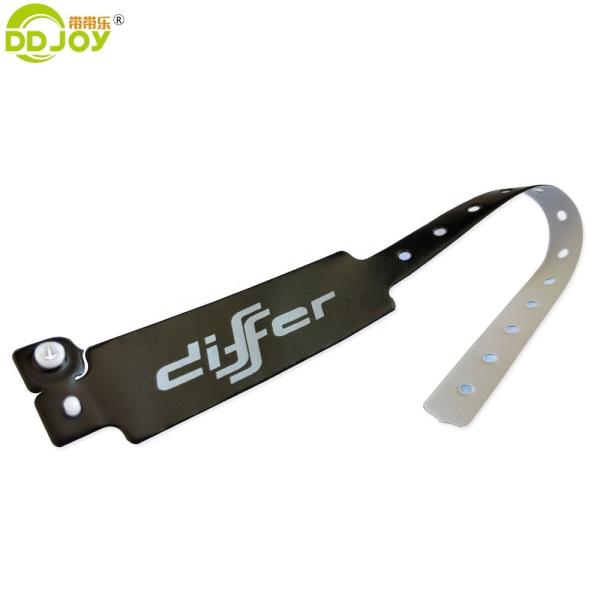 Artificial Custom Wristband Vinyl Id Bracelet for Soft Comfortable Wear and Style