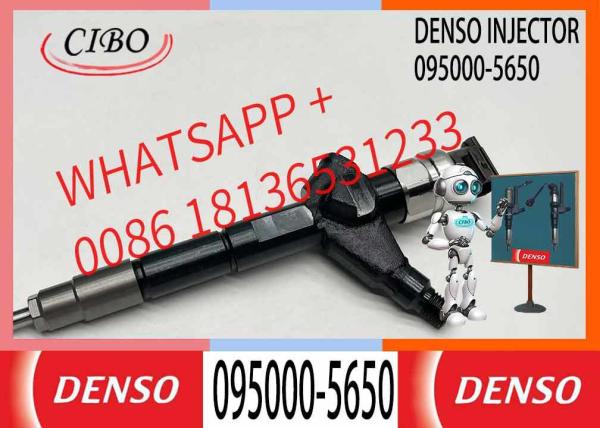 Common Rail Injector 095000-5650 095000-5655 16600-EB300 for Nissan YD25 2.5L Diesel Engine Navara Pathfinder for Denso