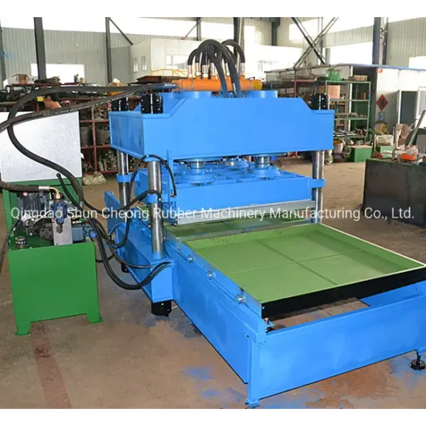 Rubber Tile Vulcanizing Press with 3.0 Mn Total Pressure and Electricity/Stream Heating