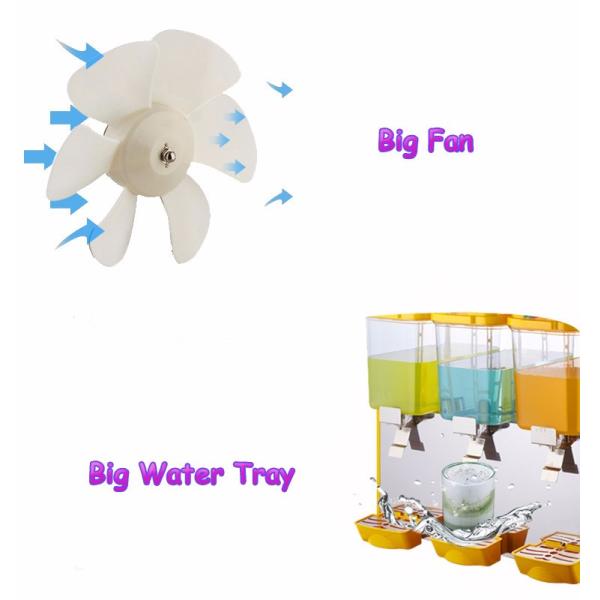 Wellcooling 3 Bowls Cold Drinks Juicer Dispenser