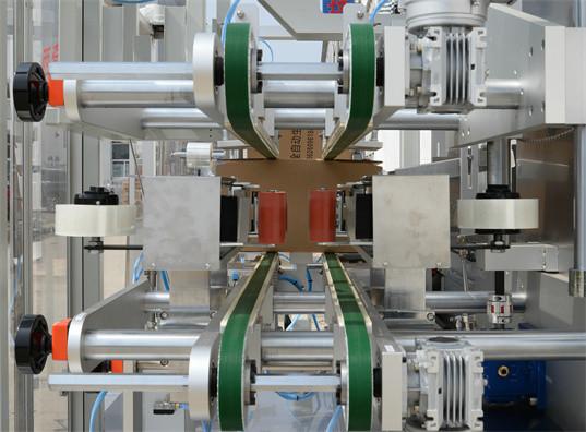Cosmetic Side Load Automatic Case Packer Machine Perfume