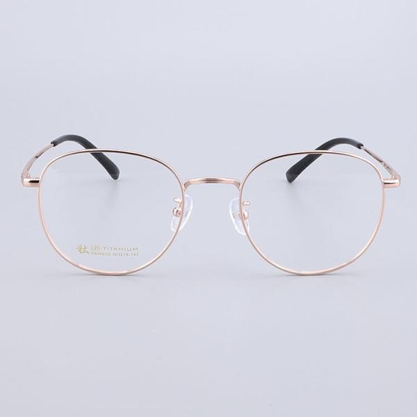 Цвета RBW003 5 вокруг рамки Unisex титана 143mm оптически