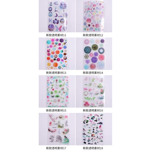DIY Drip Glue Transparent Modern Simple Animal Pattern Hanging Craft Paper Wholesale of Multiple Materials
