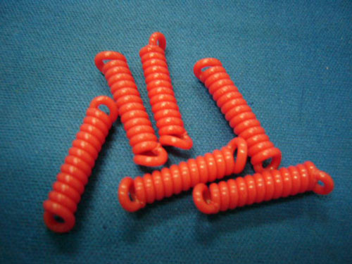 Red Flexible Safety Line Stopdrop Small Mini Spring Coil Cord Ropes