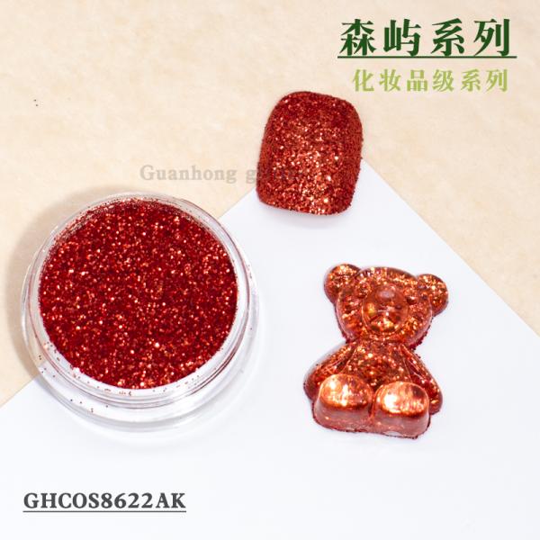 Superflash PET Fine Loose Eye Glitter Powder Titanium Coating For Halloween Makeup