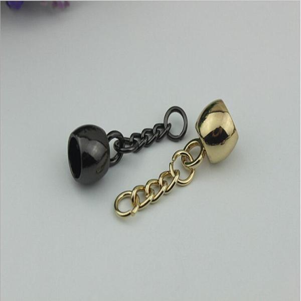 New product hanging light gold 50*10 mm bag hardware metal caps for tassel