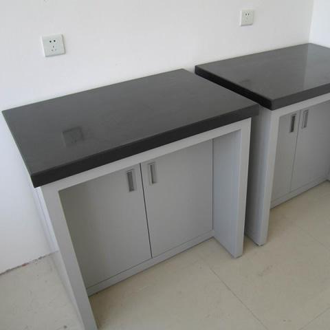 Professional 40mm Marble Worktop Balance Laboratory Wall Bench ISO9001 / ISO14001