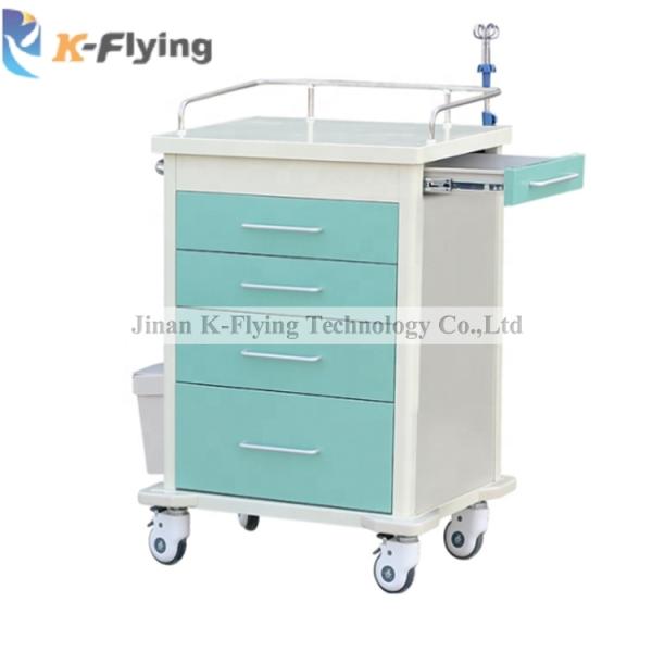 All Purpose 700*500mm Medical Trolley Cart For Transport
