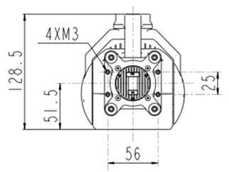 ADTS100A1 Три оси Три света Электрооптический под 640×512 Тепловой инфракрасный