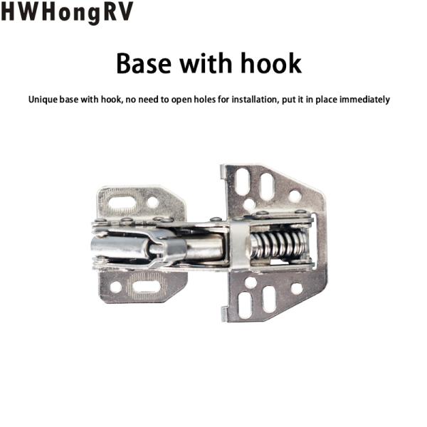 Motorhome Hydraulic Buffer Caravan Cabinet Hinge trailer door hinge for  campervan door hinge with damping