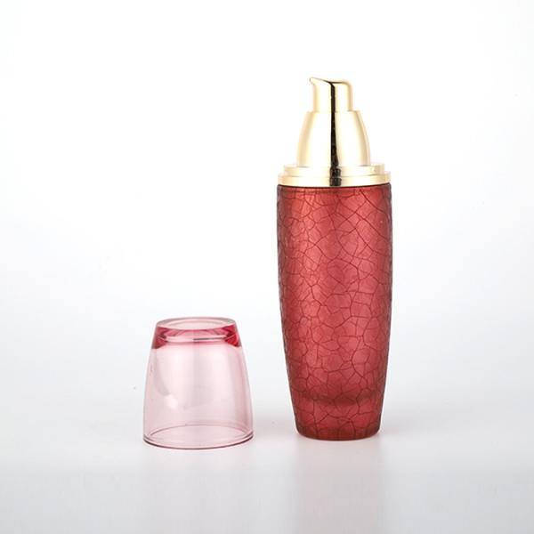 Крышка слоя логотипа косметического пустого стеклянного опарника сливк горячая штемпелюя двойная