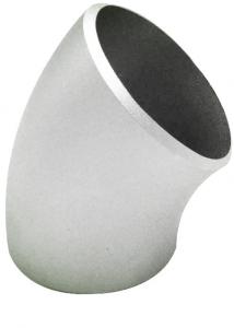 encaixes de tubulação do titânio do fornecedor ASTM B16.9 GR2 fábrica de 90