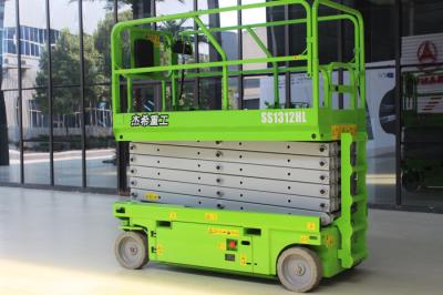 Hydraulic 13m working height Mobile scissor Lift Platform with capacity 320kg for cleaning