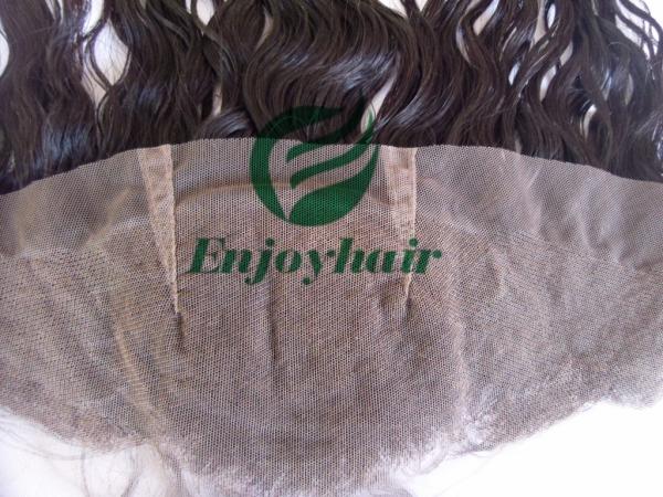Malaysian virgin remy hair lace frontal 13''x4'' ,natural color natural wave 10''-24''