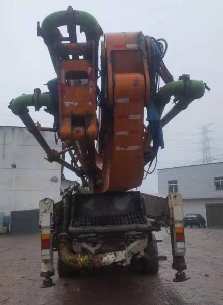 Zoomlion 63M Used Concrete Pump Truck With Scania Chassis With Model 2013
