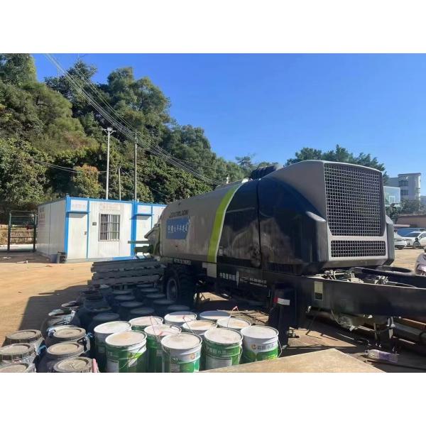 Zoomlion nouvelle pompe de traction moteur diesel pompe à béton avec alliage d'aluminium