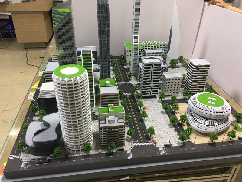 1 / 200 материал пластической массы на основе акриловых смол модели дома масштаба миниатюрный 3Д максимальный