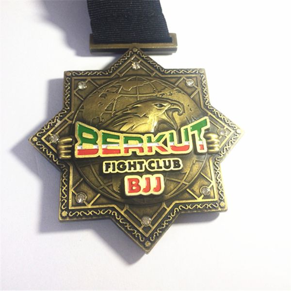Sports events medals,die casting process medal with black plated
