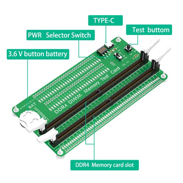 Testeur d'adaptateur de mémoire DDR4