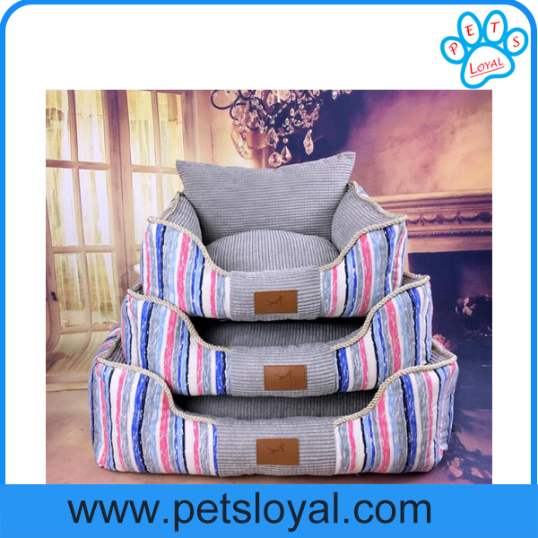 2017 New Pet Product Supply Washable Canvas Pet Dog Bed