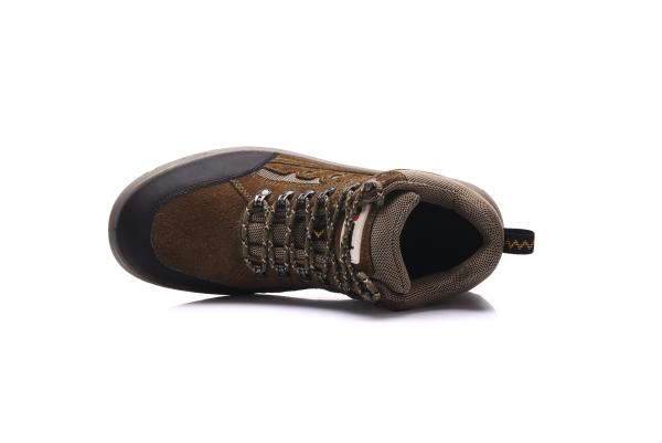 Anti Slip Sport Style Safety Shoes Brown Euro 36-47# With Protective Toe