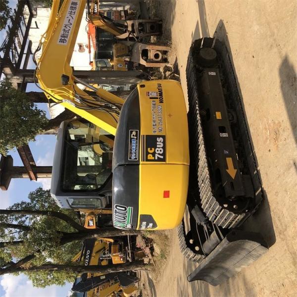 Japan Used Komatsu PC78 Mini Excavator Original Hydraulic Valve Transport Height 2.5m