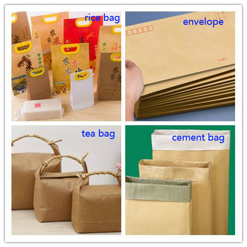 90gsm 100gsm Tearing Strength Unbleached Expansible Sack Kraft Paper For Cement Bag бумага Kraft мешка срывая прочности 90gsm 100gsm Unbleached расширяемая для сумки цемента