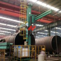 Coluna de solda do manipulador do tanque e móvel motorizado velocidade de levantamento do crescimento