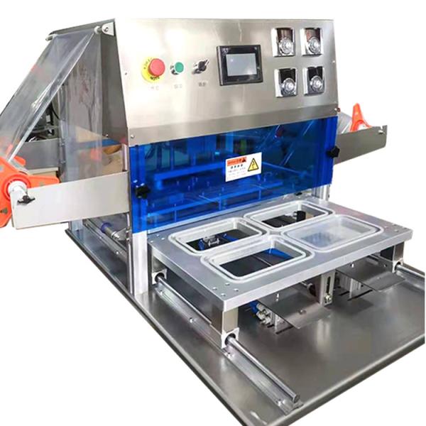 200L/H Yogurt Cup Sealing Machine 50Hz 220V Stainless steel And aluminum