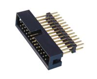MERGULHE o conector fêmea de Alfinete Cabeçalho Conector Straight IDC do passo 26 de 2.54mm