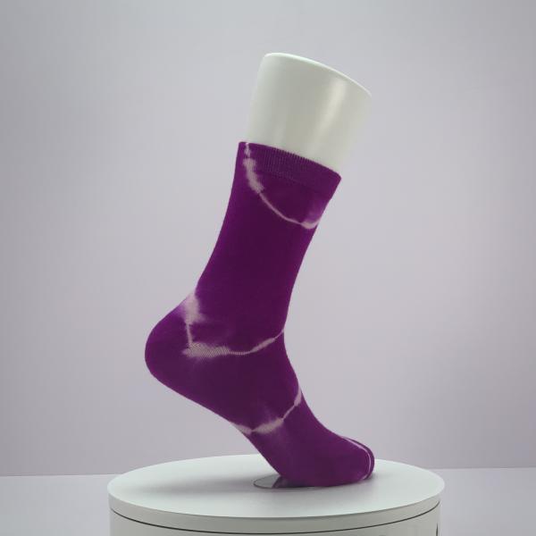 Custom Women Adult Wool Socks Pattern Jacquard Print Tube Socks for Long-Lasting Wear