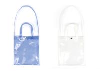 Sac d'emballage clair de PVC de maille imperméable avec la longue courroie pour le corps croisé de dames