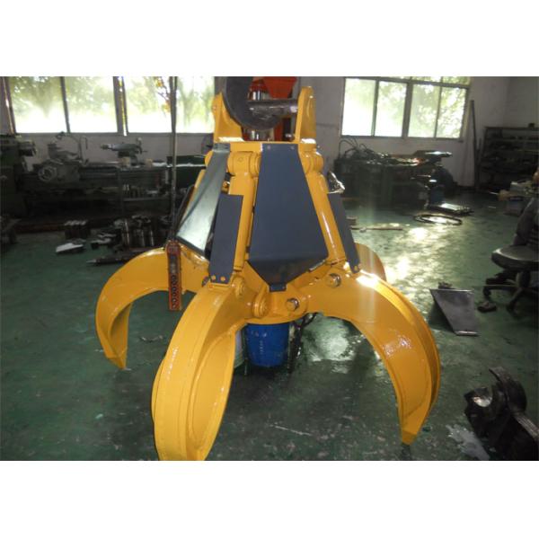 Máquina anaranjada eléctrica amarilla KOMATSU PC350 de Peeler para el excavador de la tonelada 28-35