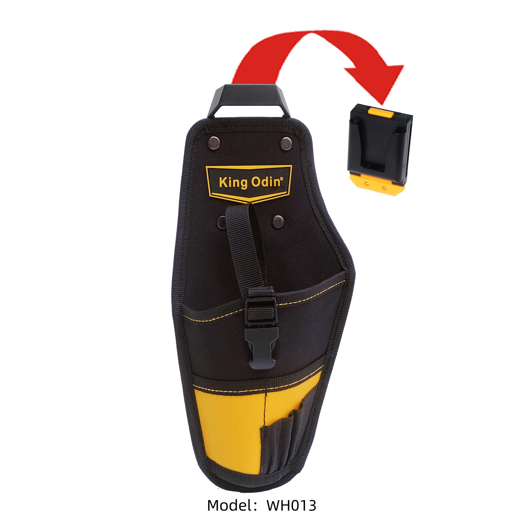 Custom Heavy Duty High Density 1680D Electrician Tool Holster Belt Clip