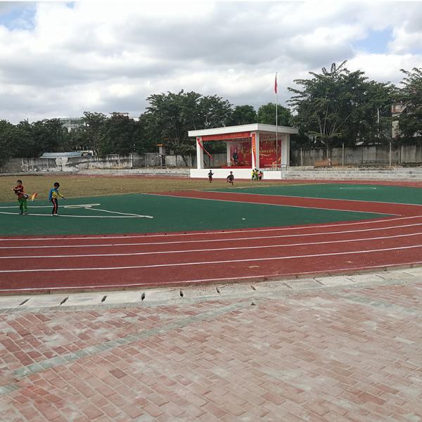 400 Meter Outdoor Running Track Material Environmental Friendly