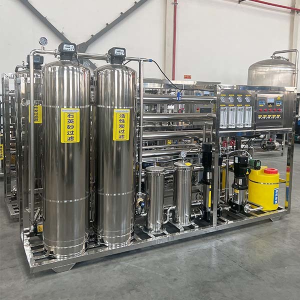 RO 1T Two Tank Bipolar Water Treatment Equipment For Industrial Commercial Reverse Osmosis Water Purification Systems