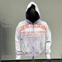 S-6XL Dimensões personalizadas Hoodie de aflição 100% de algodão Francês Terry Sol Desbotado Acid Wash