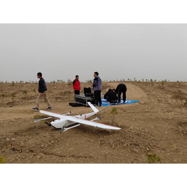 Картографическая съемка Дрон LiDAR с колесной базой 3400 мм и неподвижным крылом