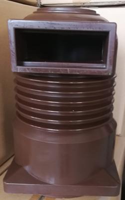 O tipo isolador da calha do bico da resina de cola Epoxy de Brown 24kV contacta a caixa para a proteção de circuito