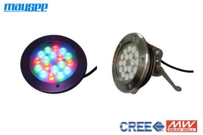 54 watts Rgb submergível conduziram a cor clara da associação que muda pelo controle de Dmx